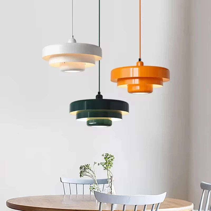 Nordic Retro Bauhaus Danish Restaurant Third Floor Cake Chandelier Living Room Bedroom Caf é Shop bar Lighting Fixtures